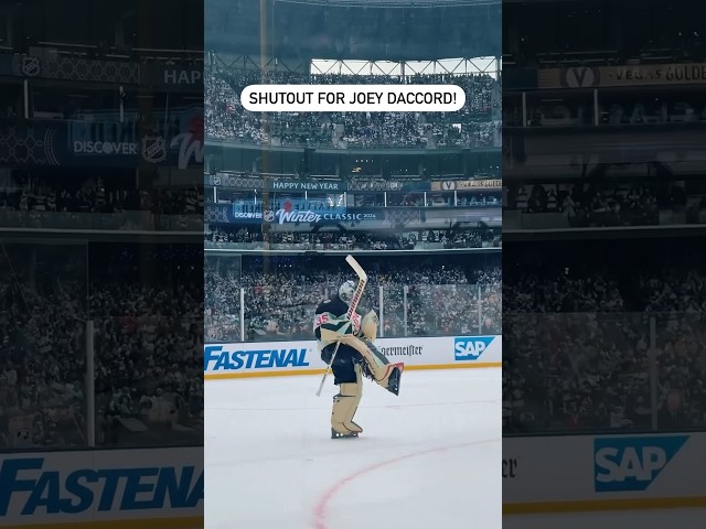 It’s A Winter Classic Shutout For Joey Daccord! 