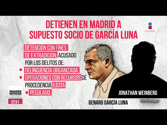 Detienen en Madrid a presunto socio de Genaro García Luna