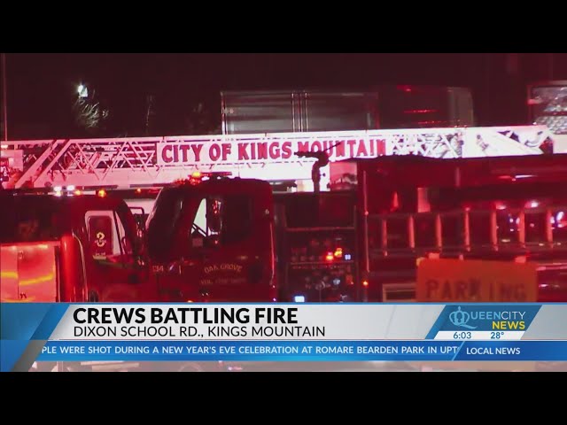 Fire breaks out at Kings Mountain truck stop