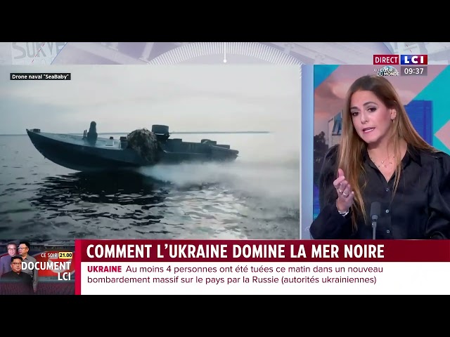 Destructions et dégradations de navires russes : comment l'Ukraine domine la Mer Noire ?