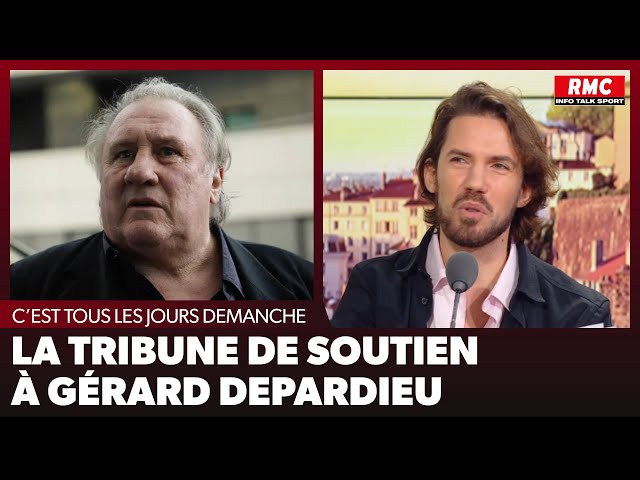 Arnaud Demanche : la tribune de soutien à Depardieu
