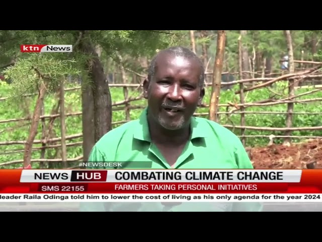 Uasin Gishu Farmer Jonathan Kosgie Intensifies Battle Against Climate Change