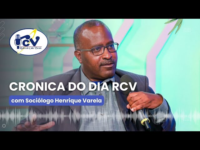 Crônica do dia RCV com sociólogo Henrique Varela. Título "atitude positiva"