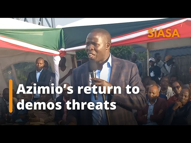 Section of Nandi leaders slam Azimio’s return to demos threats