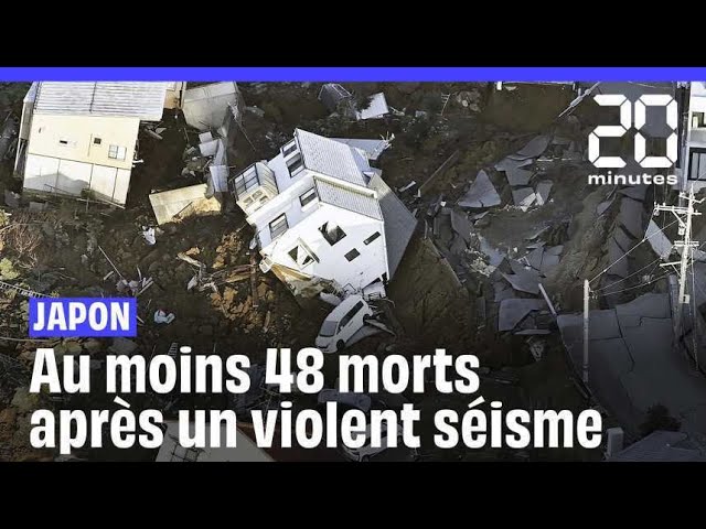 Japon : Au moins 48 morts dans un important séisme au centre du pays