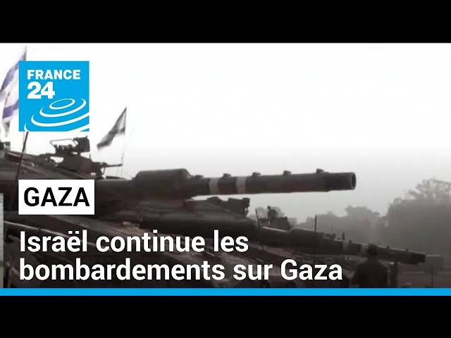 Israël redéploie ses troupes mais continue les bombardements sur Gaza • FRANCE 24
