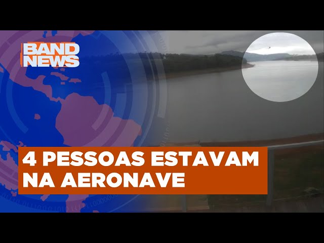 Helicóptero cai dentro da água em Minas Geais | BandNews TV