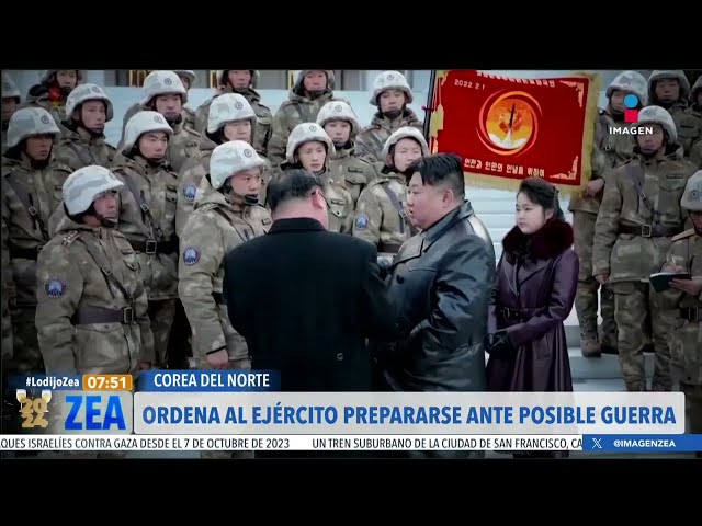 Kim Jong-un ordena al ejército a prepararse ante una posible guerra | Noticias con Francisco Zea