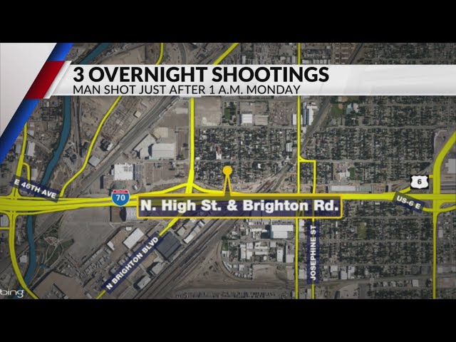 3 separate shootings leading into new year