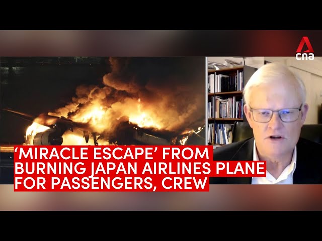 'Miracle escape': How passengers and crew of Japan Airlines flight 516 got off burning pla