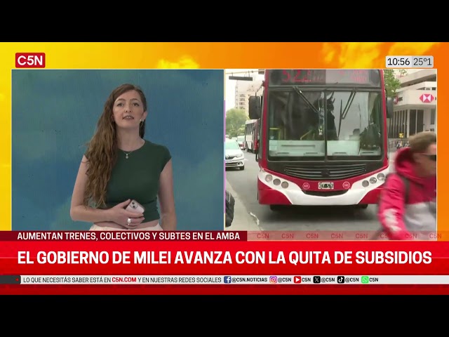 AUMENTA el TRANSPORTE en el AMBA: A CUÁNTO SUBIRÍA el BOLETO