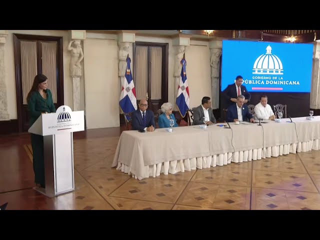 En vivoPresidente Abinader encabeza rueda de prensa - Lanzamiento Portal Ciudadano de Transparencia