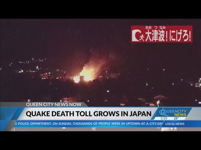 Powerful earthquakes leave at least 48 dead in Japan