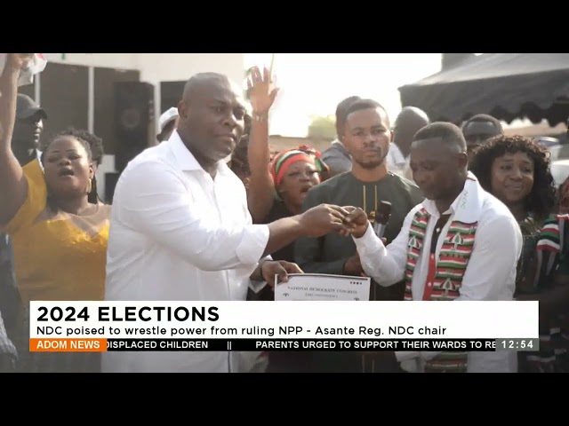 2024 Election: NDC poised to wrestle power from ruling NPP - Asante Reg. NDC Chairman - Premtobre.