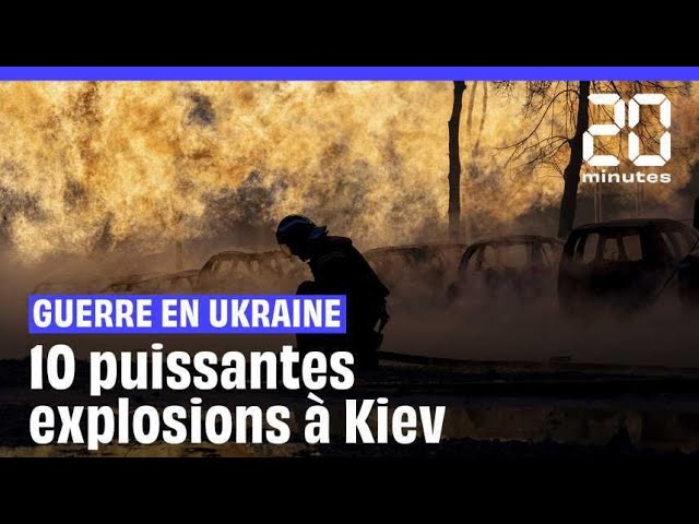 Guerre en Ukraine : Kiev et Kharkiv visées par 99 missiles russes