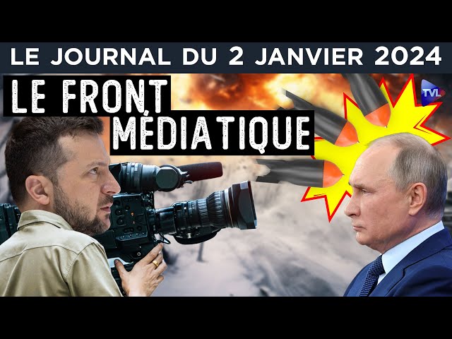 Ukraine : Zelensky et l’autre guerre - JT du mardi 2 janvier 2024