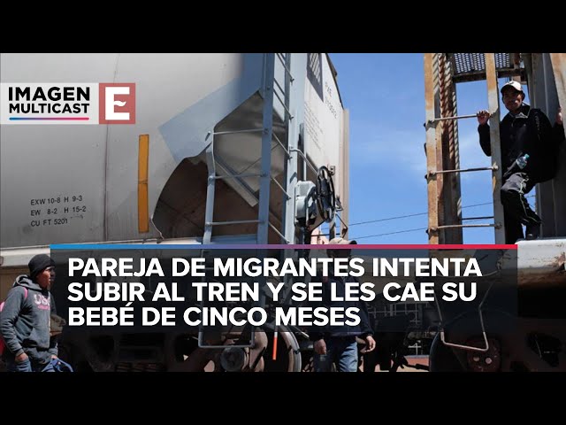 Bebé de 5 meses muere al caer con su madre del tren en Nuevo León