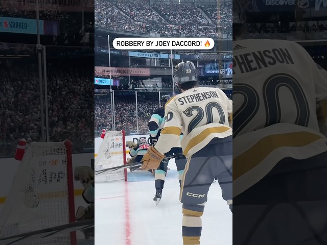 Ice-Level View Of That Absolute Robbery By Joey Daccord 