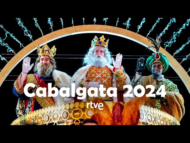 CABALGATA DE REYES MAGOS 2024 DESDE MADRID en DIRECTO