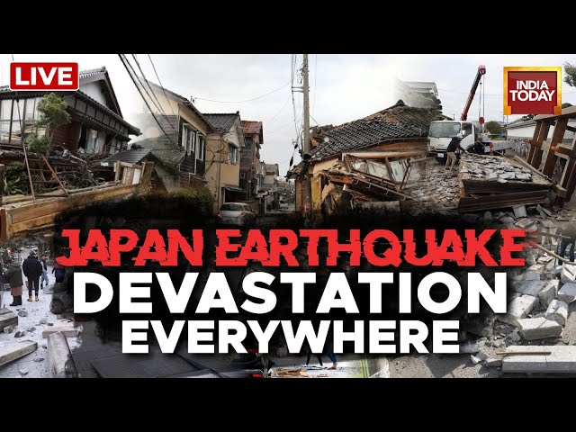 ⁣Japan Earthquake LIVE Updates: Mega 7.6 Magnitude Earthquake Left Japan Shaking | Japan Tsunami