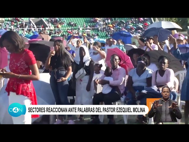 Sectores reaccionan ante palabras del Pastor Ezequiel Molina