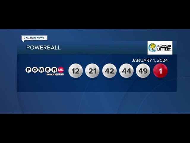 $842 million Powerball ticket sold in Michigan