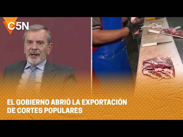 El GOBIERNO abrió la EXPORTACIÓN de CORTES POPULARES