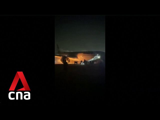 Japan Airlines fire: Video emerges of passengers inside cabin receiving evacuation instructions