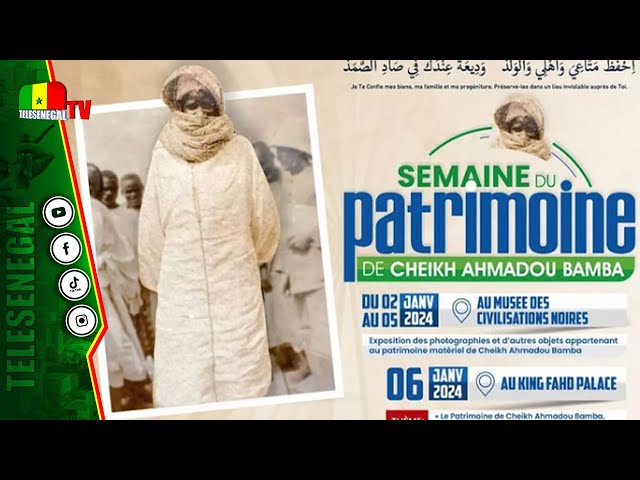 [LIVE] Cérémonie de vernissage de l’exposition sur le patrimoine de cheikh Ahmadou Bamba Bamba