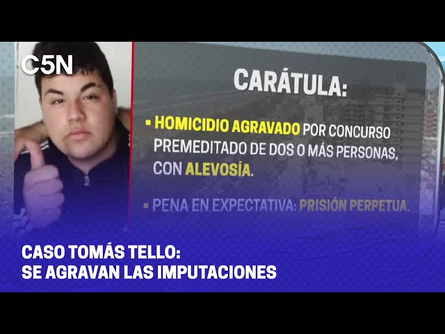 CASO TOMÁS TELLO: SE AGRAVAN LAS IMPUTACIONES