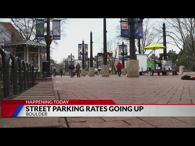Boulder to raise downtown parking prices