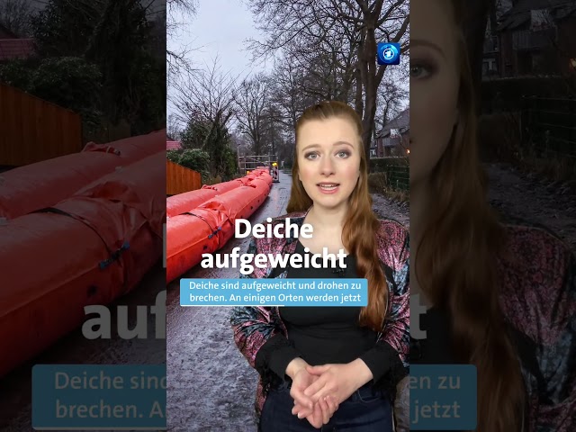 So ist die Hochwasser-Lage in Deutschland #hochwasser #niedersachsen #tagesschau #nachrichten