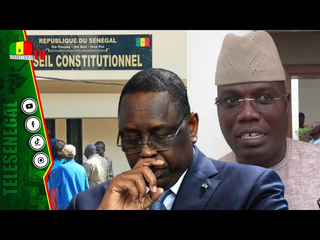 Sa candidature rejetée, Cheikkh Abdou MBACKÉ Bara DOLY débarque au CC et accuse le Pr Macky Sall &qu