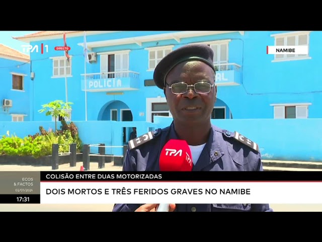 Colisão entre duas motorizadas - Três mortos e três feridos graves no Namibe