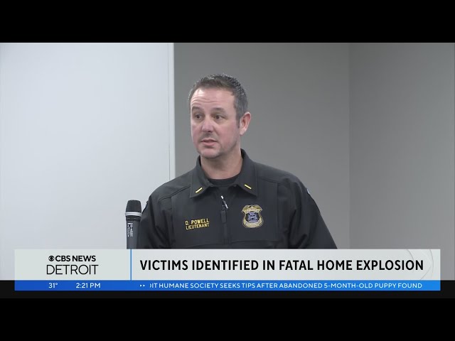 Victims identified in fatal home explosion in Northfield Township