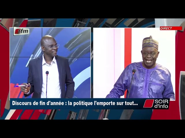 SOIR D'INFO - Français - Pr : Abdoulaye Der - Invité : Pr Ousmane Sène - 02 Janvier 2024