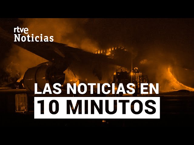 Las noticias del MARTES 2 de ENERO en 10 minutos | RTVE Noticias