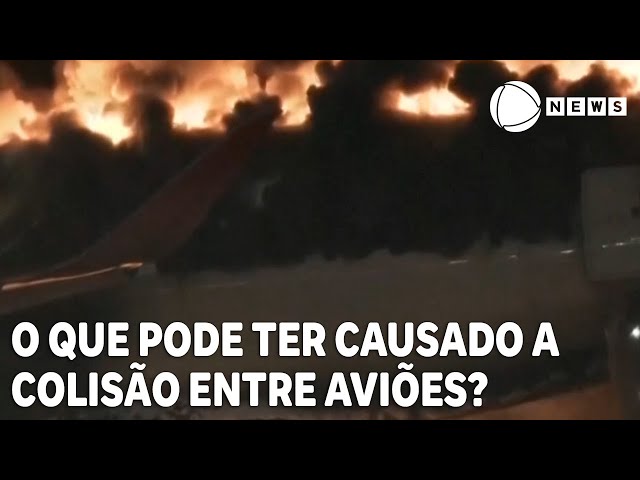 Entenda o que pode ter causado colisão entre aviões em Tóquio