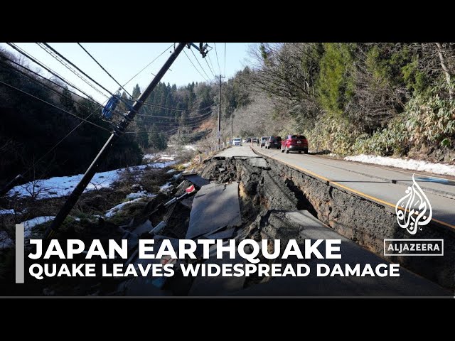 Japan earthquake: Magnitude 7.6 quake leaves widespread damage