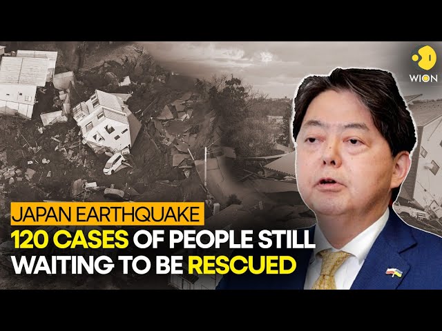 Japan Earthquake: Japan says 120 cases of people awaiting rescue from quake | WION Originals