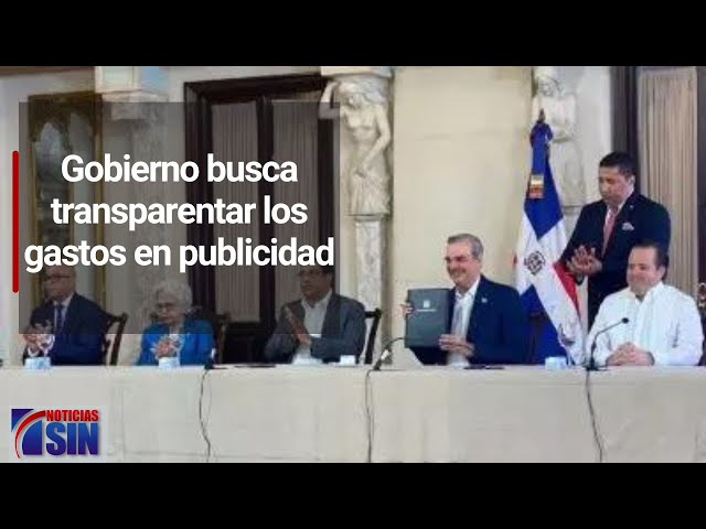 Gobierno busca transparentar los gastos en publicidad