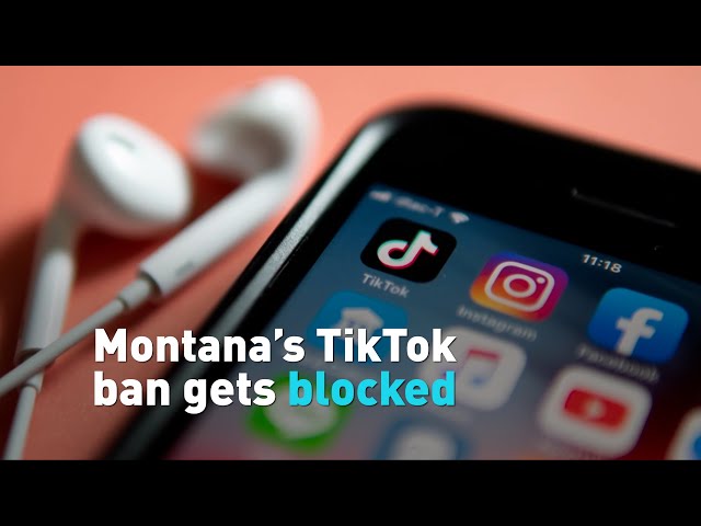 Montana’s TikTok ban gets blocked