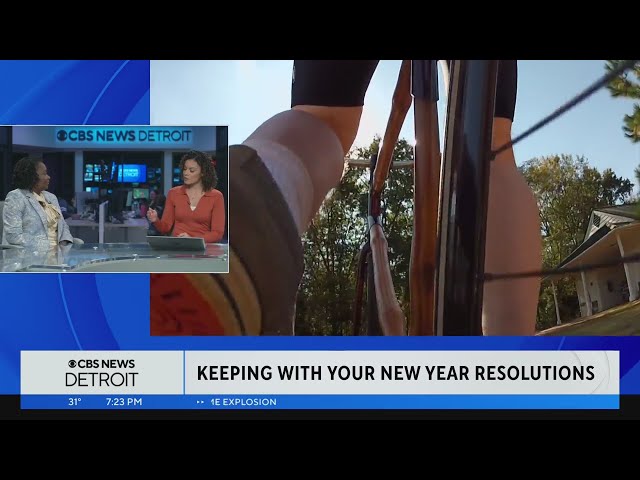 Tips on keeping your New Year's resolutions