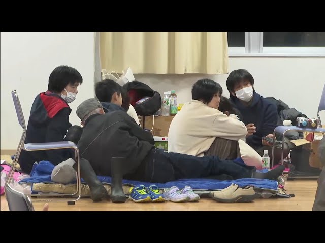 A visit to an emergency shelter in Ishikawa, Japan