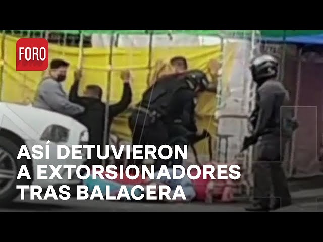 Balacera en Rojo Gómez: Así fue la detención de los presuntos extorsionadores