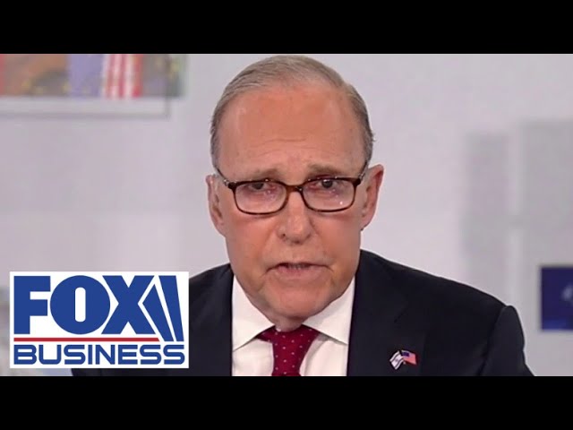 Larry Kudlow: Biden should blame his policies for the state of the economy