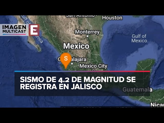 Primer sismo de 2024 ocurrió en Jalisco: 4.2 de intensidad