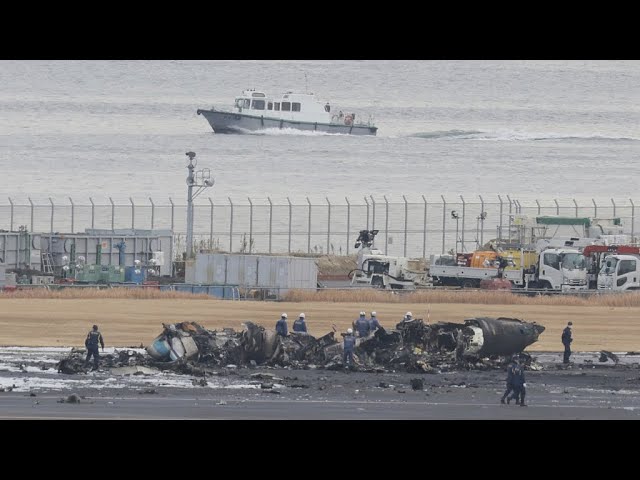 Live: Latest on Haneda international airport in Tokyo after plane collision