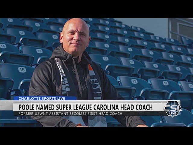 Philip Poole named Charlotte's Super League head coach