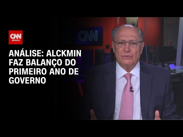 Análise: Alckmin faz balanço do primeiro ano de governo | WW